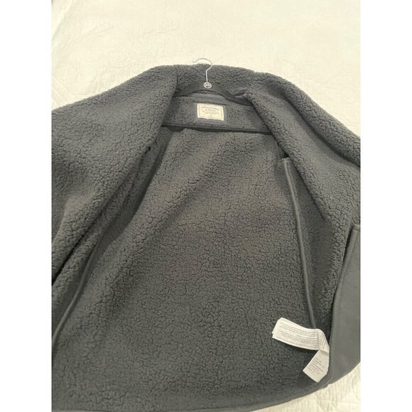 Abercrombie & fitch Womens Black Fuzzy Sweater/Cardigan/Jacket size Small - Picture 5 of 8